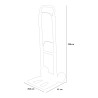 Faltbarer Alu-Transportwagen 2 Räder 90 kg Ercolino Angebot
