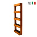 Ortolegno Vertikaler Pflanzkasten mit 5 Behältern für Balkon und Terrasse 71x16x164 Verkauf