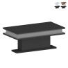 Moderner Couchtisch mit RGB LED-Beleuchtung 100x55cm Little Big Angebot