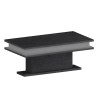 Moderner Couchtisch mit RGB LED-Beleuchtung 100x55cm Little Big 