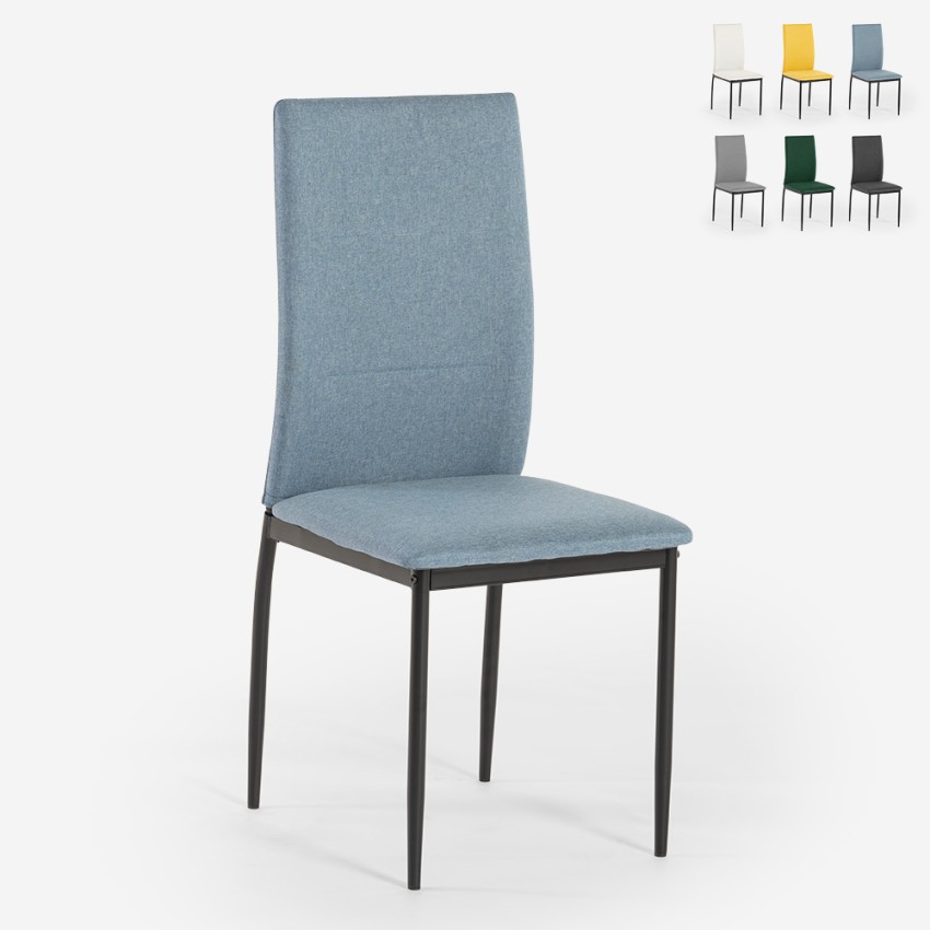 Stuhl aus Stoff für Wohnzimmer Küche oder Restaurant im modernen Stil Gala Aktion