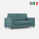 2-Sitzer Sofa mit abnehmbarem Stoff im modernen Stil Marrak 120 Maße