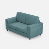 2-Sitzer Sofa mit abnehmbarem Stoff im modernen Stil Marrak 120 