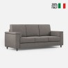 3-Sitzer-Sofa mit Stoffbezug 208 cm modernem Stil Wohnzimmer Marrak 180 