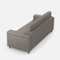 3-Sitzer-Sofa mit Stoffbezug 208 cm modernem Stil Wohnzimmer Marrak 180 