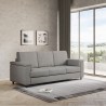 3-Sitzer-Sofa mit Stoffbezug 208 cm modernem Stil Wohnzimmer Marrak 180 Maße