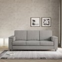 3-Sitzer-Sofa mit Stoffbezug 208 cm modernem Stil Wohnzimmer Marrak 180 