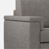 3-Sitzer-Sofa mit Stoffbezug 208 cm modernem Stil Wohnzimmer Marrak 180 
