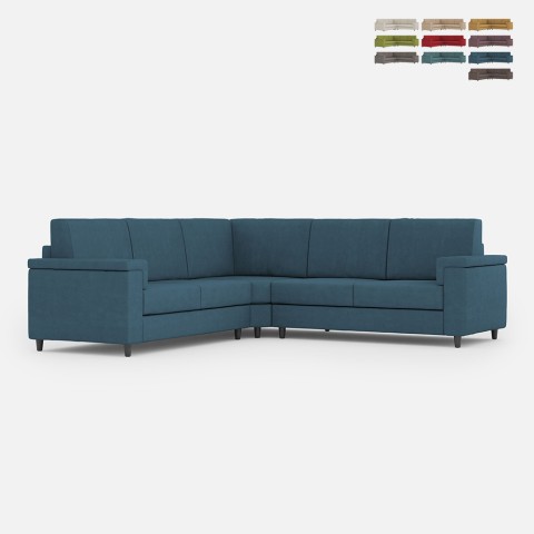 Moderner Ecksofa 5-Sitzer aus Stoff 226x226cm Marrak 12AG Aktion