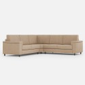 Ecksofa aus Stoff, 5-Sitzer, 246x246cm, moderner Stil, Marrak 14AG 