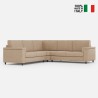 Ecksofa aus Stoff, 5-Sitzer, 246x246cm, moderner Stil, Marrak 14AG 