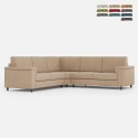 Ecksofa aus Stoff, 5-Sitzer, 246x246cm, moderner Stil, Marrak 14AG Aktion