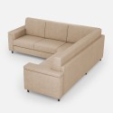 Ecksofa aus Stoff, 5-Sitzer, 246x246cm, moderner Stil, Marrak 14AG 