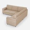 Ecksofa aus Stoff, 5-Sitzer, 246x246cm, moderner Stil, Marrak 14AG 