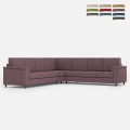 Großes Ecksofa 7-Sitzer aus Stoff 286x286 cm Marrak 18AG Aktion