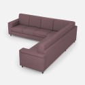Großes Ecksofa 7-Sitzer aus Stoff 286x286 cm Marrak 18AG 