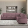 Großes Ecksofa 7-Sitzer aus Stoff 286x286 cm Marrak 18AG 