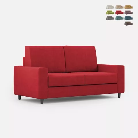 2-Sitzer Sofa aus Stoff 168 cm, klassisch modernes Design Sakar 140 Aktion