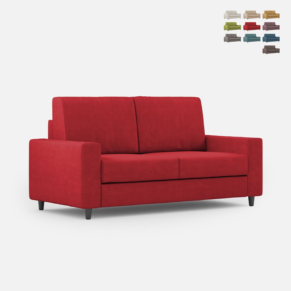 2-Sitzer Sofa aus Stoff 168 cm, klassisch modernes Design Sakar 140