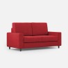 Zweisitzer-Sofa aus Stoff 168cm klassisch modernes Design Sakar 140 