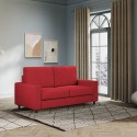 2-Sitzer Sofa aus Stoff 168 cm, klassisch modernes Design Sakar 140 Maße