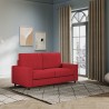 Zweisitzer-Sofa aus Stoff 168cm klassisch modernes Design Sakar 140 Maße