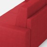 2-Sitzer Sofa aus Stoff 168 cm, klassisch modernes Design Sakar 140 