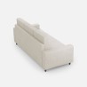 Moderner eleganter 3-Sitzer Stoffsofa 208 cm Sakar 180 