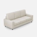 Moderner eleganter 3-Sitzer Stoffsofa 208 cm Sakar 180 
