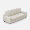 Moderner eleganter 3-Sitzer Stoffsofa 208 cm Sakar 180 