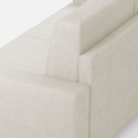 Moderner eleganter 3-Sitzer Stoffsofa 208 cm Sakar 180 