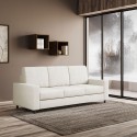Sofa Wohnzimmer 3-Sitzer aus elegantem modernem Stoff 208 cm Sakar 180 Maße
