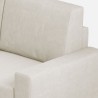 Moderner eleganter 3-Sitzer Stoffsofa 208 cm Sakar 180 