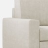 Moderner eleganter 3-Sitzer Stoffsofa 208 cm Sakar 180 