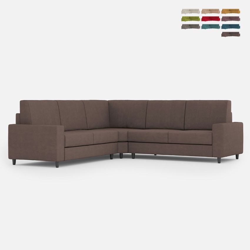 Moderner Ecksofa 5-Sitzer 246x246cm aus Stoff Sakar 14AG Aktion Moderner Ecksofa 5-Sitzer 246x246cm aus Stoff Sakar 14AG Aktion