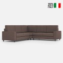 Moderner Ecksofa 5-Sitzer 246x246cm aus Stoff Sakar 14AG 