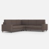 Moderner Ecksofa 5-Sitzer 246x246cm aus Stoff Sakar 14AG 