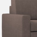 Moderner Ecksofa 5-Sitzer 246x246cm aus Stoff Sakar 14AG 