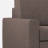 Moderner Ecksofa 5-Sitzer 246x246cm aus Stoff Sakar 14AG 