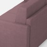2-Sitzer Stoffsofa 158 cm modernes Design Karay 140 