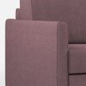 2-Sitzer Stoffsofa 158 cm modernes Design Karay 140 