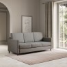 3-Sitzer Design Sofa 198cm im modernen Stoff gepolstert Karay 180 Maße