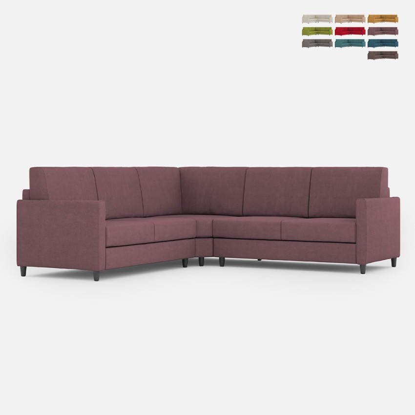 Moderner Ecksofa 5-Sitzer aus Stoff 241x241cm Karay 14AG Aktion Moderner Ecksofa 5-Sitzer aus Stoff 241x241cm Karay 14AG Aktion
