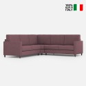 Moderner Ecksofa 5-Sitzer aus Stoff 241x241cm Karay 14AG 