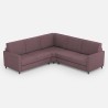 Moderner Ecksofa 5-Sitzer aus Stoff 241x241cm Karay 14AG 