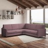 Moderner Ecksofa 5-Sitzer aus Stoff 241x241cm Karay 14AG Maße