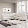 Design-Ecksofa 6-Sitzer 281x221cm in modernem Stoff Karay 18AG Maße