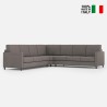 Großes Ecksofa aus Stoff, 7-Sitzer, 281x281 cm, Karay 218AG 