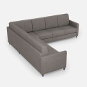 Großes Ecksofa aus Stoff, 7-Sitzer, 281x281 cm, Karay 218AG 
