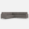 Großes Ecksofa aus Stoff, 7-Sitzer, 281x281 cm, Karay 218AG 